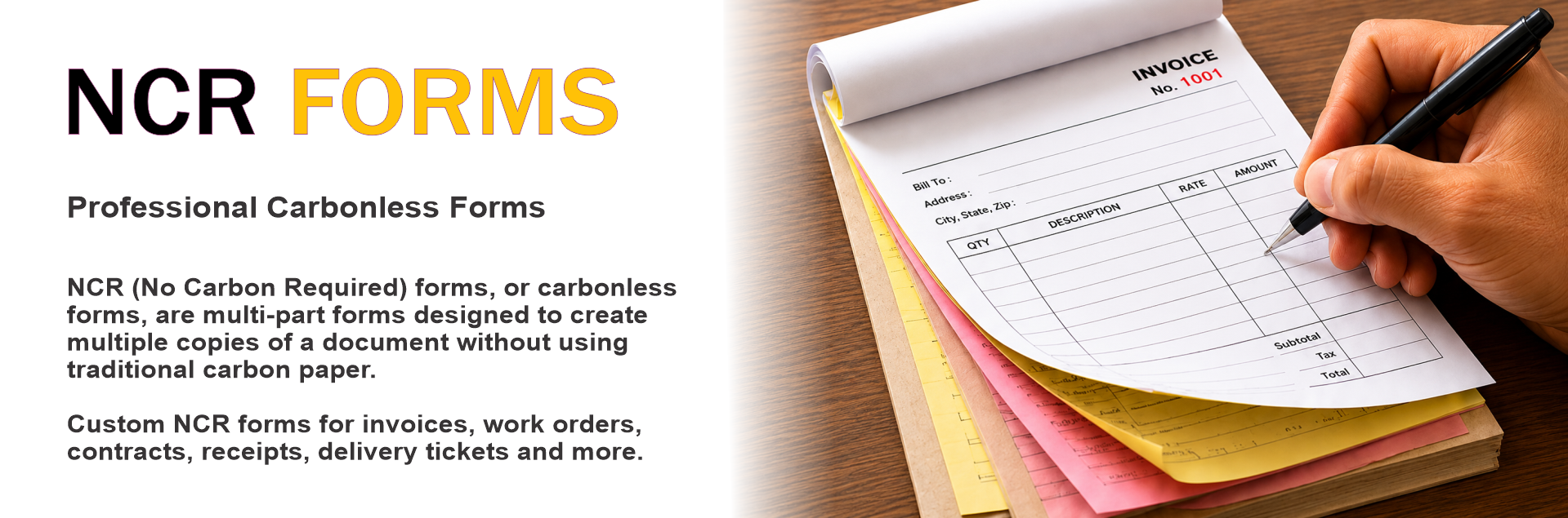1. NCR Forms website