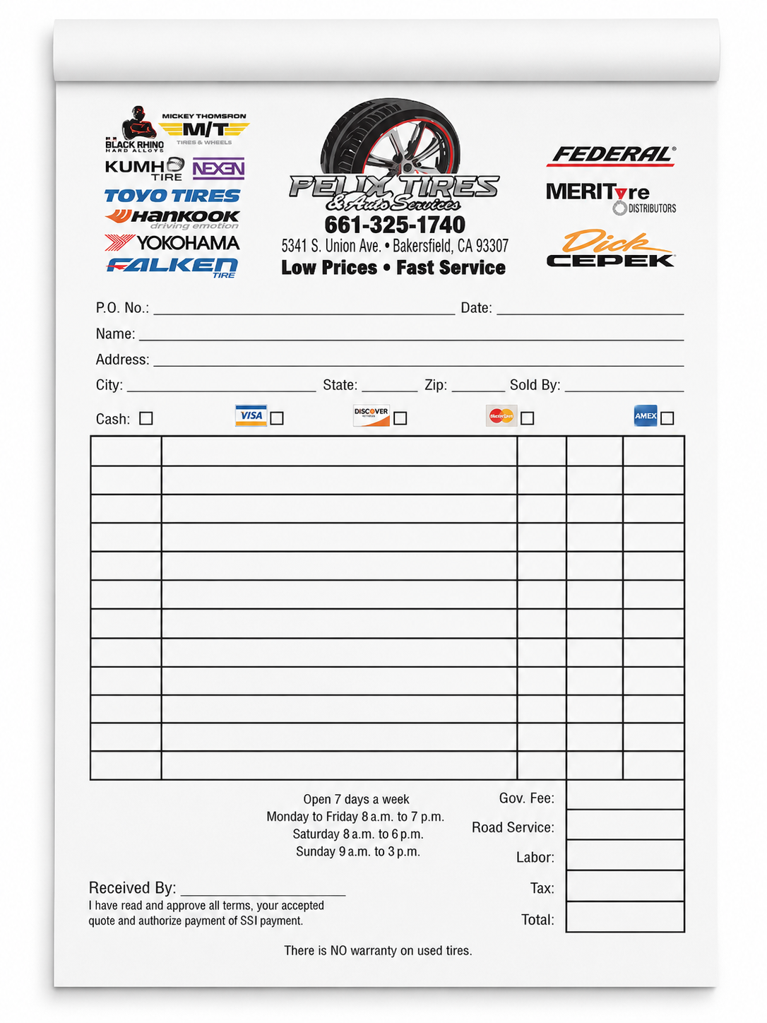 NCR Forms - 3. Portfolio